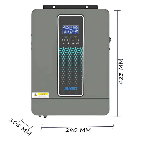 Гібридний інвертор Jarrett JARP-3.2KVA ЧИСТИЙ, 3000 W, 24 V, 1 фаза