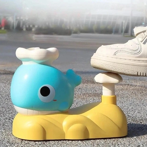 Інтерактивна дитяча іграшка літаюча тарілка фрісбі Small Whale