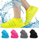 Силиконовые чехлы бахилы для обуви от дождя и грязи Waterproof Silicone Shoe М,L