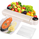 Вакуумный упаковщик пищевых продуктов Vacuum Sealer с сенсорным дисплеем + 10 пакетов