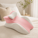 Розовая Подушка ортопедическая pillow-06 / Клинообразная подушка для сна из полиэстера / Ортопедическая подушка для поддержания тела Relax Pillow