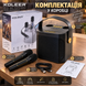 Портативная караоке Bluetooth-колонка Koleer+2 беспроводных микрофона 100 Вт