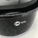 Набор кастрюль с антипригарным покрытием HK-324 10 предметов черный