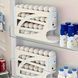 Органайзер для яєць великий Egg Storage Box / Компактний автоматичний органайзер для яєць 4-шаровий / Лоток для зберігання яєць