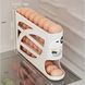 Органайзер для яєць великий Egg Storage Box / Компактний автоматичний органайзер для яєць 4-шаровий / Лоток для зберігання яєць