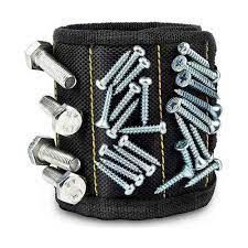 Магнитный Браслет для инструментов Magnetic Wristband черный, Черный
