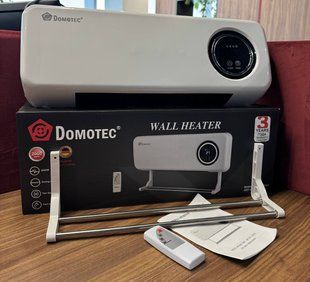 Настенный обогреватель Domotec MS-5963 White 2000Вт с пультом и сушилкой