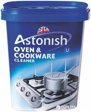 Универсальная паста для чистки духовых шкафов и плит Astonish 500 г , Темно-синий