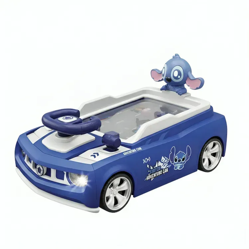 Детский симулятор вождения / Игровой гоночный симулятор dventure Racing Car Stitch 812E Синий