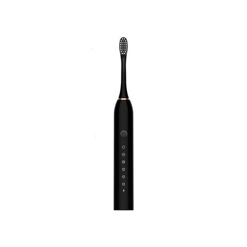 Электрическая зубная щетка Sonic Toothbrush Х-3 ультразвуковая аккумуляторная 4 сменные насадки в комплекте