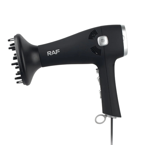 Фен для укладки и сушки волос с диффузором и концентратом на 2400W RAF R.402B