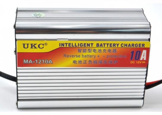 Акумуляторна зарядка Battery Charger 10A MA-1210A, Сріблястий