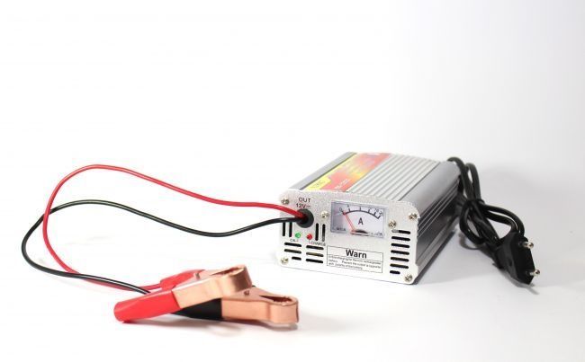 Акумуляторна зарядка Battery Charger 10A MA-1210A, Сріблястий