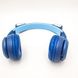Бездротові Bluetooth навушники з котячими вушками 23М (синій)
