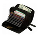 Стильна Візитниця гаманець портмоне Micro Wallet, Черный