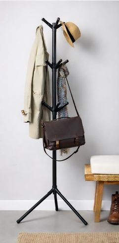 Стійка-вішалка для одягу Coat Rack Чорна