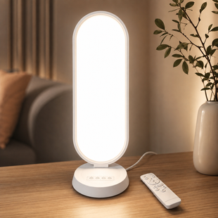 Настольная LED-лампа K-52 с регулировкой яркости и температуры света 38 Вт + пульт