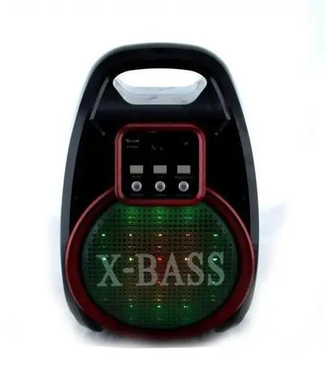 Портативная колонка Golon RX-820BT 30 Вт + микрофон и пульт ДУ с функцией Bluetooth/TF Card/FM Черная, Черный