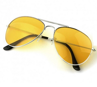 Очки ночного виденья Night View Glasses , Жёлтый