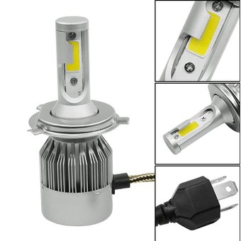 Набор автомобильных светодиодных LED ламп C6 HeadLight H4
