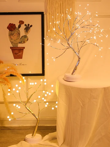 Настільний світильник DIY Auelife 108 Led дерево гірлянда Бонсай Auelife Тепле світло