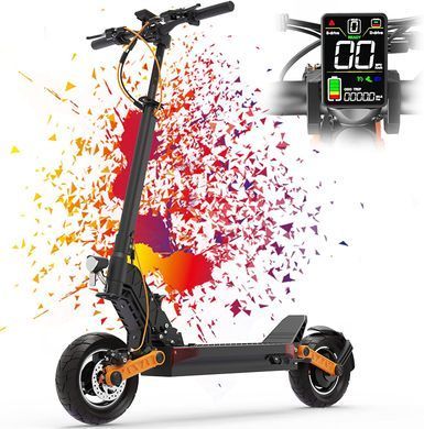 Электросамокат Maraton Joyar S10-S (1000W, 2 motors, 60v18AH, 85-95km), Черный