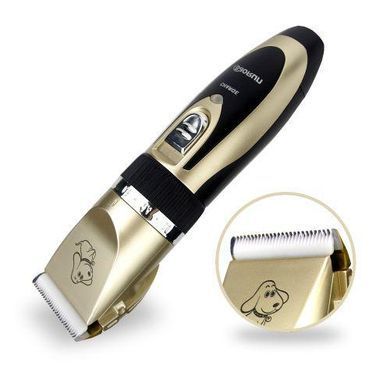 Набір для грумінгу SN-230 Pet Grooming Hair Clipper Kit тример для тварин машинка для стрижки собак та котів, Золотий