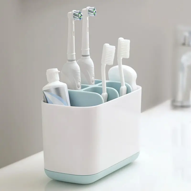Подставка для зубных щеток Large toothbrush caddy | Органайзер в ванную, Белый