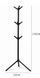 Стійка-вішалка для одягу Coat Rack Чорна