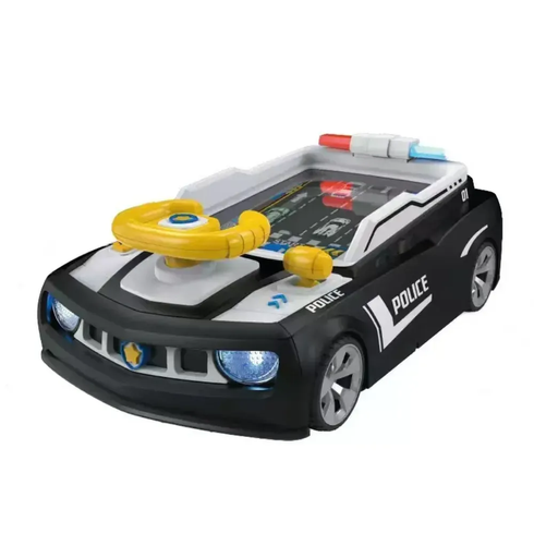 Детский симулятор вождения / Игровой гоночный симулятор Adventure Racing Car 6608E Черный