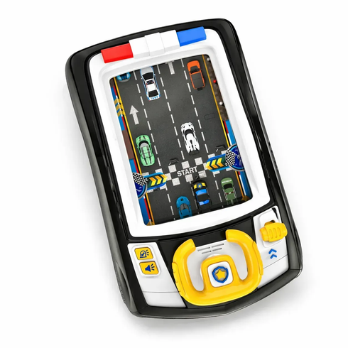 Детский симулятор вождения / Игровой гоночный симулятор Adventure Racing Car 6608E Черный