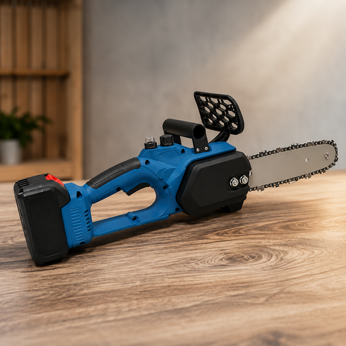 Аккумуляторная цепная пила 12''+2 АКБ 21В Electric Saw / Электропила / Аккумуляторная пила 15000 мАч