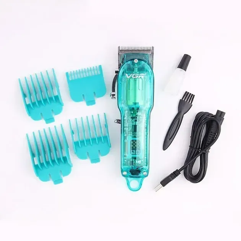 Професійна стрижкова машинка VGR Professional Clipper Transparent V-660