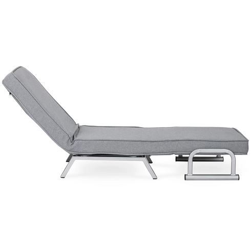 Раскладное кресло,раскладушка MEBEL ELITE BART,серый