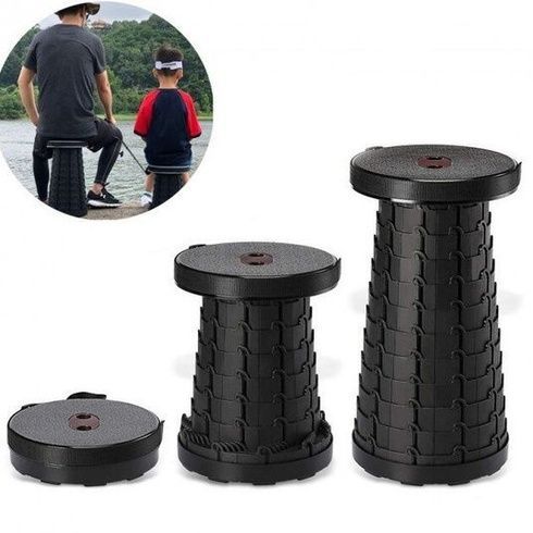 Складаний стілець Telescopic stool розкладний телескопічний стілець