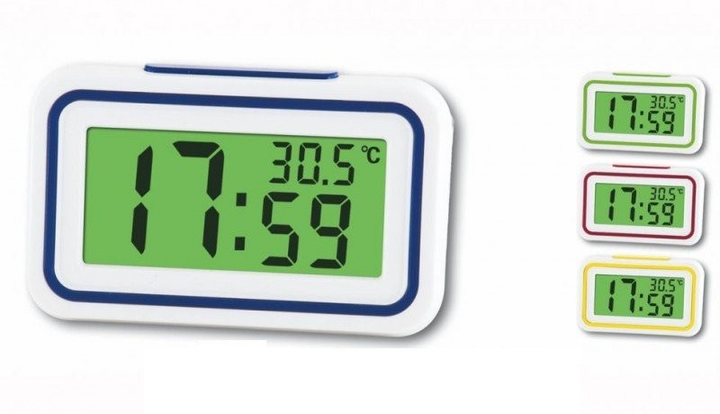 Голосовые часы, будильник UKC KK-9905 TR White/Green