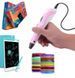 Набор для творчества 3D ручка 3D Pen-6 c LCD дисплеем + графический планшет + трафареты + 100 м пластика в комплекте