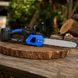 Аккумуляторная цепная пила 12''+2 АКБ 21В Electric Saw / Электропила / Аккумуляторная пила 15000 мАч