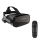 Окуляри 3D віртуальної реальності ТРМ VR SHINECON c пультом та підтримкою екранів від 4 до 6 дюймів Чорний, Черный