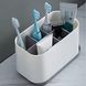 Підставка для зубних щіток Large toothbrush caddy | Організатор у ванну, Білий