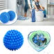 Кульки , м'ячі Dryer Balls для прання білизни Блакитні, Блакитний