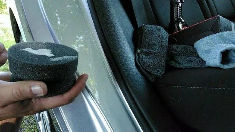 Засіб для видалення подряпин на автомобілі Platinum 20 sec. Паста з подряпин на машині. Поліроль для авто, Прозрачный