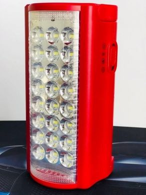 Ліхтар кемпінговий переносний аварійне освітлення з функцією Power bank ALFARID (Almina) DL-2424 24 LED, акумуляторна лампа 6V 3Ah