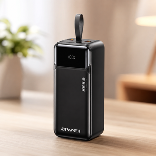 Мобильные зарядные устройства AWEI PA 105 / POWER BANK 22,5W / Пауэрбанк 40000mah