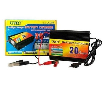 Зарядное устройство для аккумулятора UKC Battery Charger 20A MA 1220A black, Черный