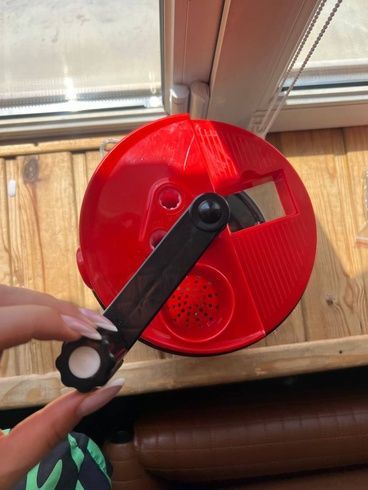 Овочерізка кухонний подрібнювач BIG MAC Hand cranked vegetable slicer AND LY-974