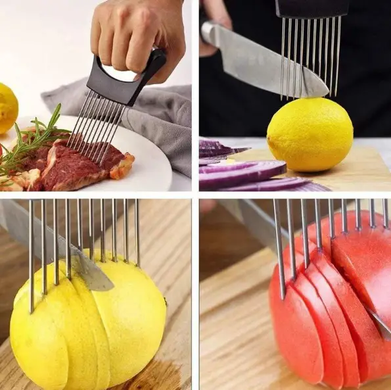Кухонний тримач із сталі для різання Kitchen holder (XD-14040), Черный