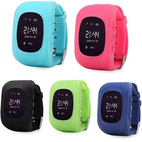 Детские часы Smart Baby Watch с GPS трекером красный