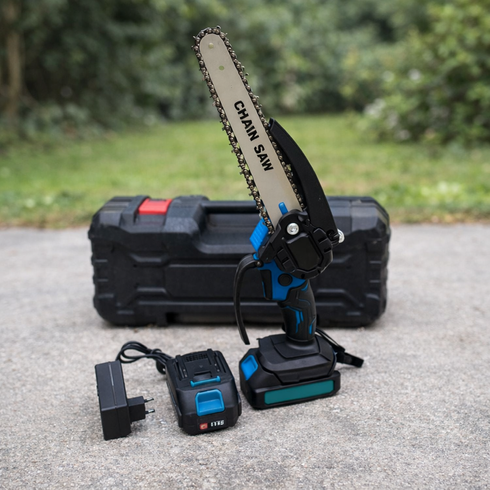 Аккумуляторная цепная пила с индикатором масла Chain Saw 8'' 36V 4Ah 2 АКБ