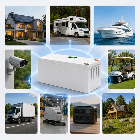 Акумулятор BATTERY liFePo 12.8V 300Ah 3840Wh для дому, квартири, ДБЖ та сонячних електростанцій